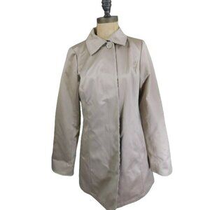 Dennis Basso Size XXS Reversible Button Front Mid Length Coat NWT